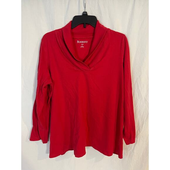 Roamans large 18-20 red top - Picture 1 of 3